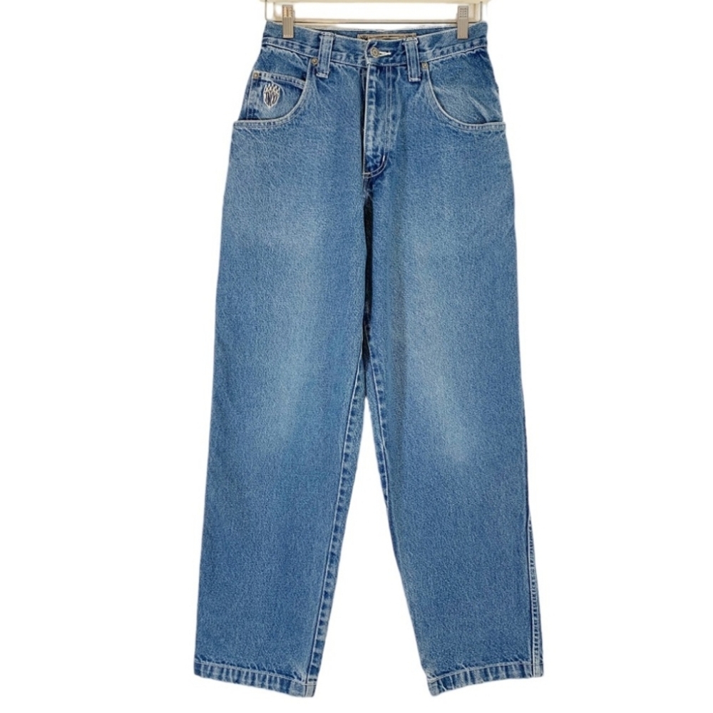 Vintage 90s JNCO Jeans | Wide Leg Baggy Fit | Made in USA | Size 31x32 | Y2K